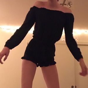 Brandy Melville black romper!